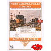 Ajit Prakashan's Macro Economics, Policies & Practice for BA. LL.B & LL.B Students [New Syllabus] by Amol Rahatekar